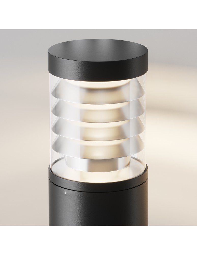 Maytoni Zewnętrzna Spir Ogrodowa LED 12W 350lm 3000K IP54 Graphite O439FL-L12GF3K