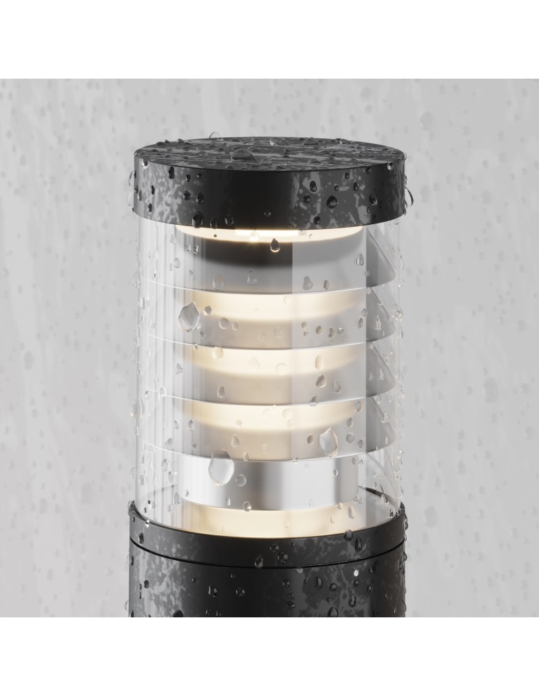Maytoni Zewnętrzna Spir Ogrodowa LED 12W 350lm 3000K IP54 Graphite O439FL-L12GF3K