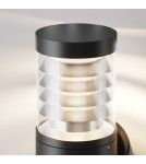 Kinkiety zewnętrzne - Maytoni Zewnętrzna Spir Kinkiet/Ścienna LED 12W 350lm 3000K IP54 Graphite O439WL-L12GF3K - product 2