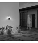 Kinkiety zewnętrzne - Maytoni Zewnętrzna Spir Kinkiet/Ścienna LED 12W 350lm 3000K IP54 Graphite O439WL-L12GF3K - product 6