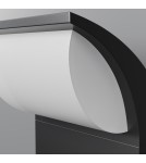 Lampy zewnętrzne z czujnikiem ruchu - Maytoni Zewnętrzna Stock Kinkiet/Ścienna z Czujnikiem LED 7W 450lm 3000K IP44 Graphite O446WL-L7GF3KSR - product 2