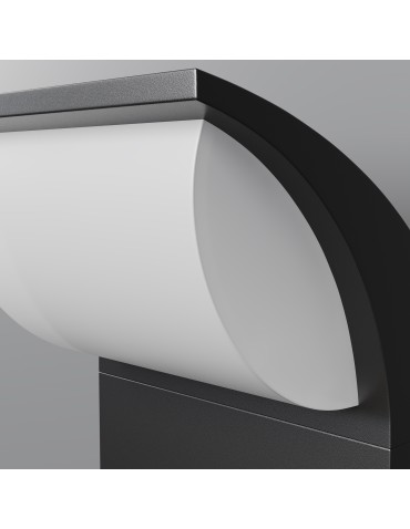 Maytoni Zewnętrzna Stock Kinkiet/Ścienna z Czujnikiem LED 7W 450lm 3000K IP44 Graphite O446WL-L7GF3KSR - produkt 2