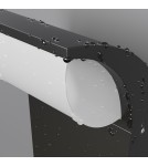 Kinkiety zewnętrzne - Maytoni Zewnętrzna Stock Kinkiet/Ścienna LED 7W 450lm 3000K IP65 Graphite O446WL-L7GF3K - product 4