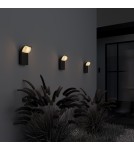 Kinkiety zewnętrzne - Maytoni Zewnętrzna Stock Kinkiet/Ścienna LED 7W 450lm 3000K IP65 Graphite O446WL-L7GF3K - product 7