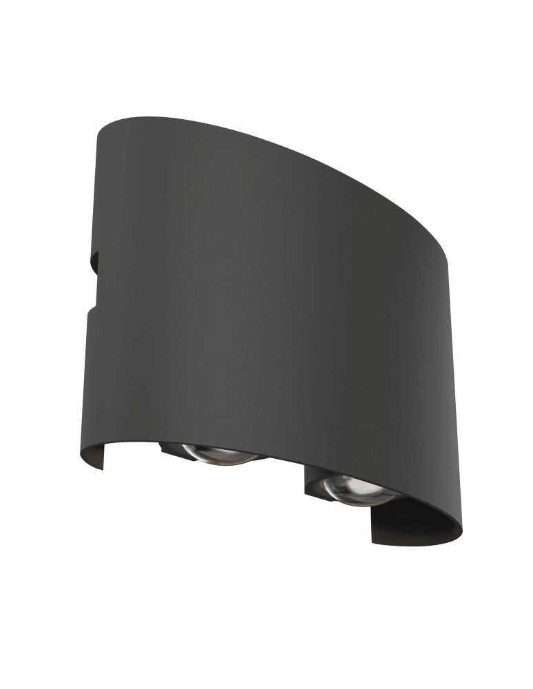 Maytoni Zewnętrzna Strato Kinkiet Architektoniczny LED 4W 400lm 3000K IP54 Szary O417WL-L4GR3K Maytoni Zewnętrzna Strato Kinkiet Architektoniczny LED 4W 400lm 3000K IP54 Szary O417WL-L4GR3K