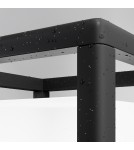 Maytoni Zewnętrzna Trim Ogrodowa 1xE27 15W IP65 Graphite O455FL-01GF Maytoni Zewnętrzna Trim Ogrodowa 1xE27 15W IP65 Graphite O455FL-01GF