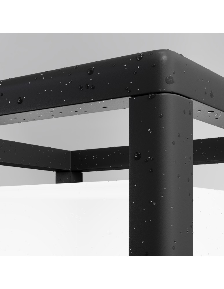 Maytoni Zewnętrzna Trim Ogrodowa 1xE27 15W IP65 Graphite O455FL-01GF Maytoni Zewnętrzna Trim Ogrodowa 1xE27 15W IP65 Graphite O455FL-01GF