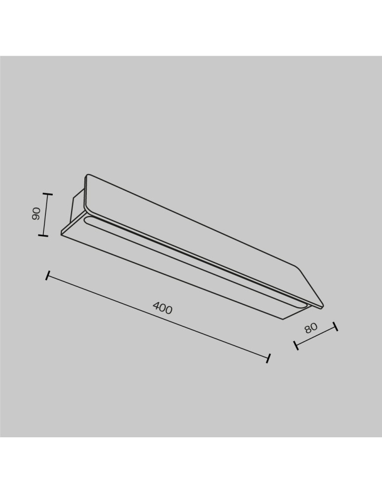 Maytoni Zewnętrzna Trupp Kinkiet/Ścienna LED 10W 550lm 3000K IP54 Graphite O429WL-L10GF3K Maytoni Zewnętrzna Trupp Kinkiet/Ścienna LED 10W 550lm 3000K IP54 Graphite O429WL-L10GF3K