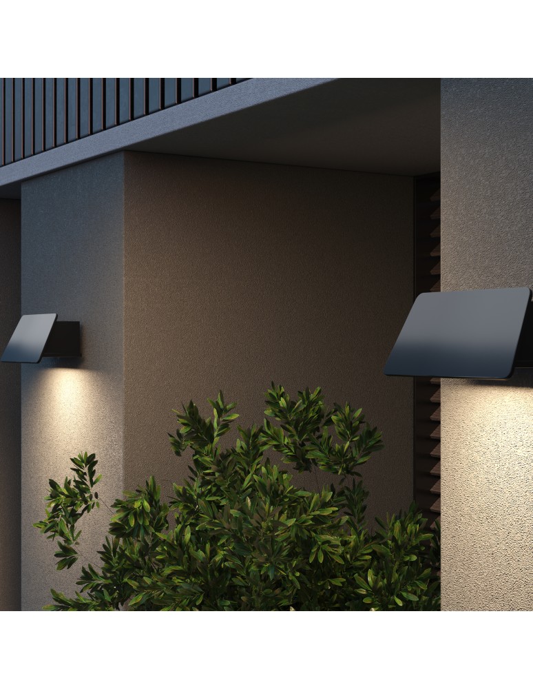Maytoni Zewnętrzna Trupp Kinkiet/Ścienna LED 6W 300lm 3000K IP54 Graphite O429WL-L6GF3K Maytoni Zewnętrzna Trupp Kinkiet/Ścienna LED 6W 300lm 3000K IP54 Graphite O429WL-L6GF3K