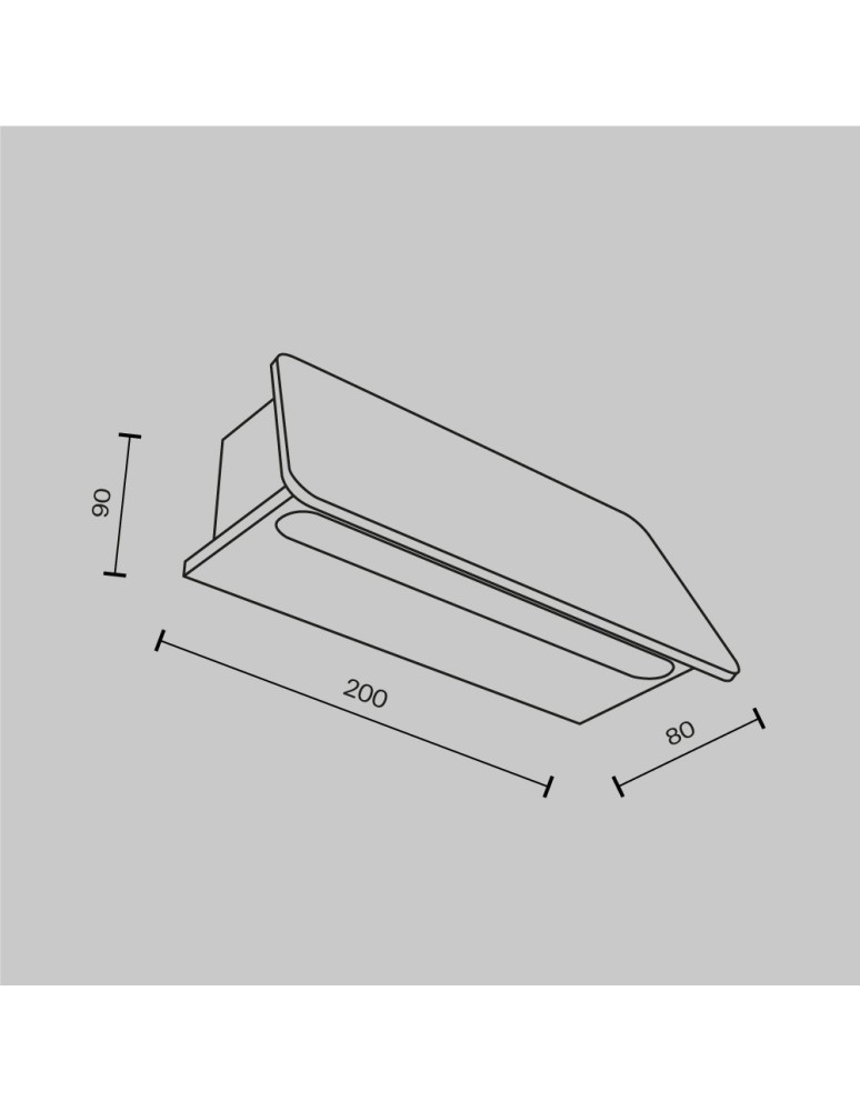 Maytoni Zewnętrzna Trupp Kinkiet/Ścienna LED 6W 300lm 3000K IP54 Graphite O429WL-L6GF3K Maytoni Zewnętrzna Trupp Kinkiet/Ścienna LED 6W 300lm 3000K IP54 Graphite O429WL-L6GF3K