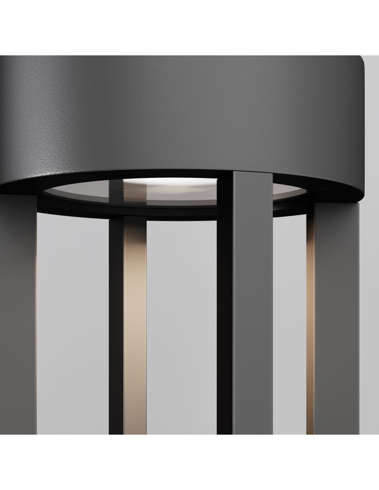 Maytoni Zewnętrzna Vint Ogrodowa LED 9W 450lm 3000K IP65 Graphite O458FL-L9GF3K Maytoni Zewnętrzna Vint Ogrodowa LED 9W 450lm 3000K IP65 Graphite O458FL-L9GF3K