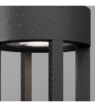 Kinkiety zewnętrzne - Maytoni Zewnętrzna Vint Kinkiet/Ścienna LED 9W 450lm 3000K IP65 Graphite O458WL-L9GF3K - product 3