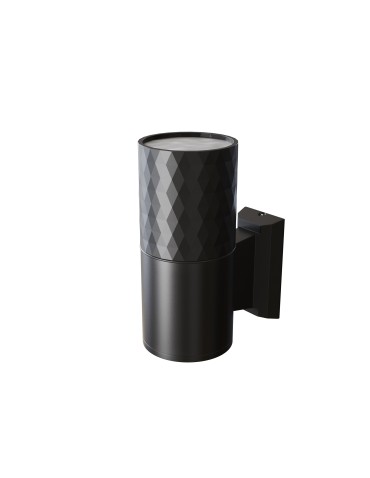 Maytoni Zewnętrzna Bowery Kinkiet/Ścienna 1xGU10 50W IP54 Black O583WL-01B