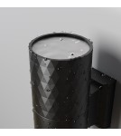 Kinkiety zewnętrzne - Maytoni Zewnętrzna Bowery Kinkiet/Ścienna 1xGU10 50W IP54 Black O583WL-01B - product 3