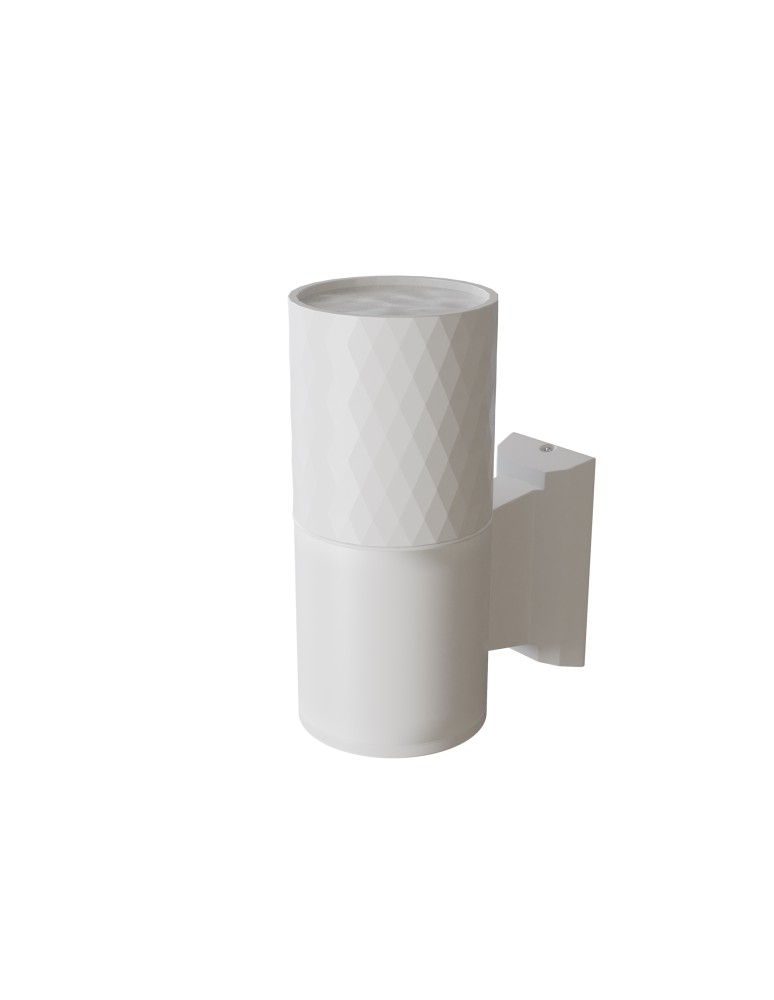 Maytoni Zewnętrzna Bowery Kinkiet/Ścienna 1xGU10 50W IP54 Biały O583WL-01W Maytoni Zewnętrzna Bowery Kinkiet/Ścienna 1xGU10 50W IP54 Biały O583WL-01W