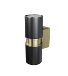 Maytoni Zewnętrzna Bowery Kinkiet/Ścienna 2xGU10 50W IP54 Black O582WL-02B Maytoni Zewnętrzna Bowery Kinkiet/Ścienna 2xGU10 50W IP54 Black O582WL-02B