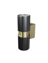 Maytoni Zewnętrzna Bowery Kinkiet/Ścienna 2xGU10 50W IP54 Black O582WL-02B Maytoni Zewnętrzna Bowery Kinkiet/Ścienna 2xGU10 50W IP54 Black O582WL-02B