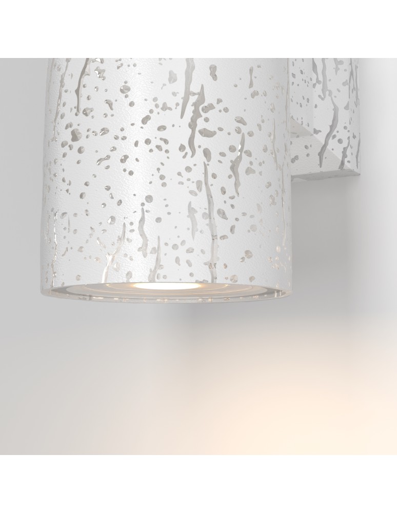 Maytoni Zewnętrzna Bowery Kinkiet/Ścienna 2xGU10 50W IP54 Biały O574WL-02W Maytoni Zewnętrzna Bowery Kinkiet/Ścienna 2xGU10 50W IP54 Biały O574WL-02W