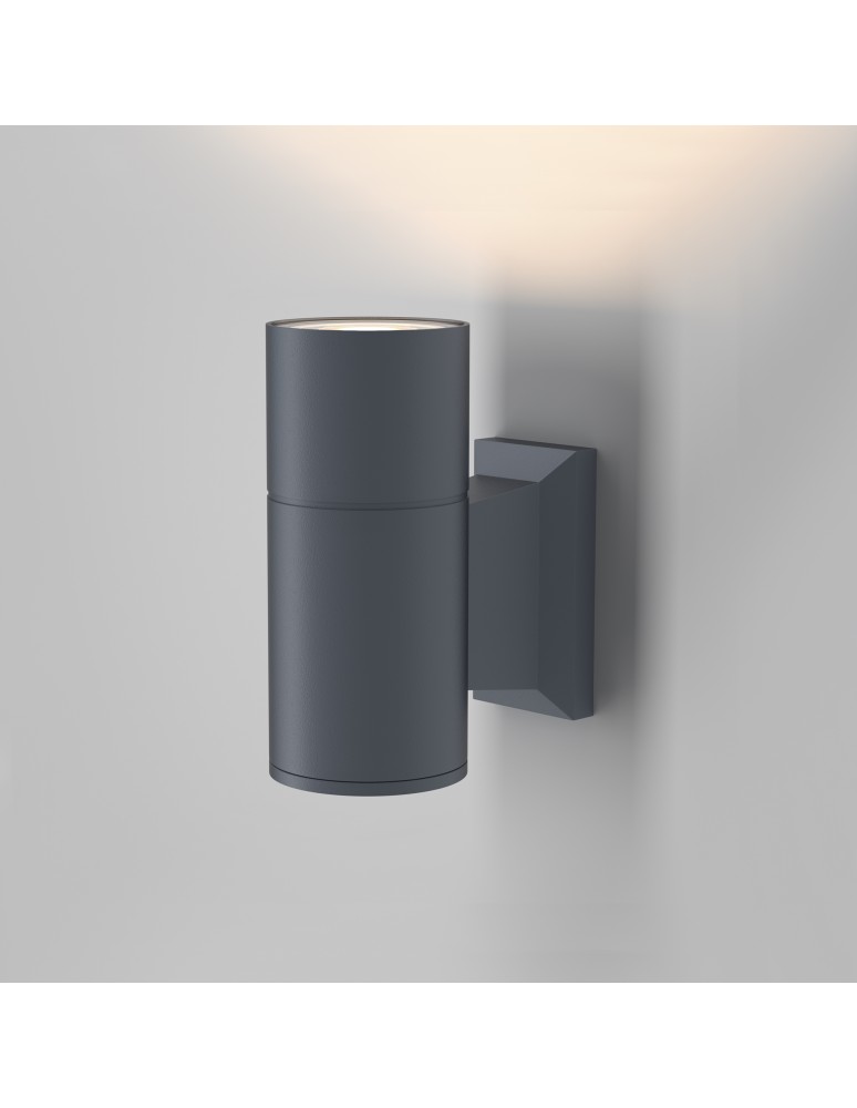 Maytoni Zewnętrzna Bowery Kinkiet/Ścienna 1xGU10 50W IP54 Szary O574WL-01GR Maytoni Zewnętrzna Bowery Kinkiet/Ścienna 1xGU10 50W IP54 Szary O574WL-01GR