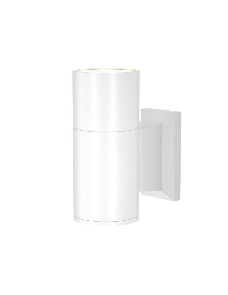 Maytoni Zewnętrzna Bowery Kinkiet/Ścienna 1xGU10 50W IP54 Biały O574WL-01W