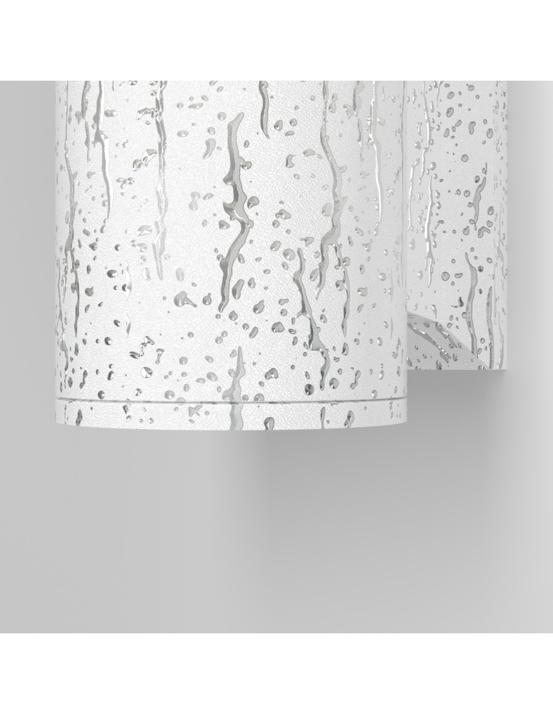 Maytoni Zewnętrzna Bowery Kinkiet/Ścienna 1xGU10 50W IP54 Biały O574WL-01W