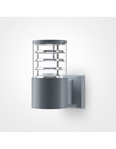 Maytoni Zewnętrzna Bronx Kinkiet/Ścienna 1xE27 60W IP54 Szary O576WL-01GR