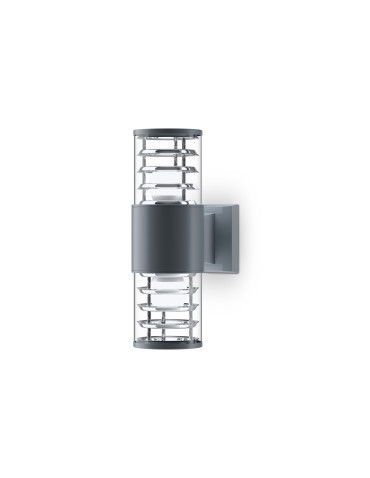 Maytoni Zewnętrzna Bronx Kinkiet/Ścienna 2xE27 60W IP54 Szary O576WL-02GR