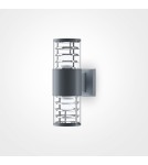 Maytoni Zewnętrzna Bronx Kinkiet/Ścienna 2xE27 60W IP54 Szary O576WL-02GR Maytoni Zewnętrzna Bronx Kinkiet/Ścienna 2xE27 60W IP54 Szary O576WL-02GR