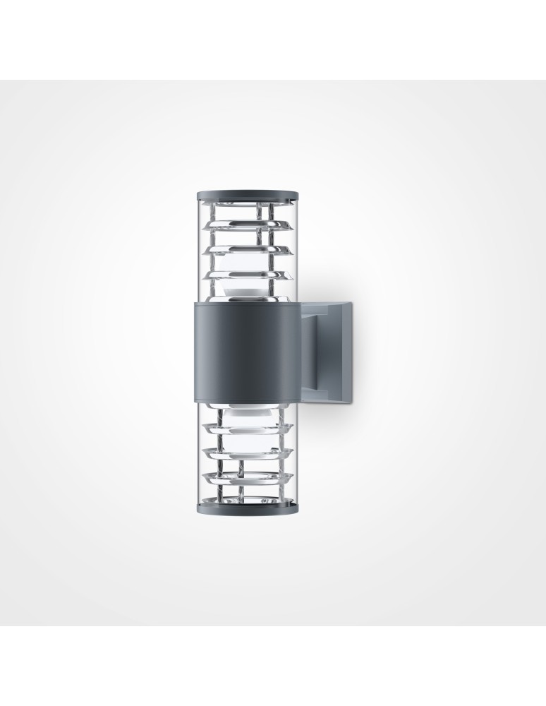 Maytoni Zewnętrzna Bronx Kinkiet/Ścienna 2xE27 60W IP54 Szary O576WL-02GR Maytoni Zewnętrzna Bronx Kinkiet/Ścienna 2xE27 60W IP54 Szary O576WL-02GR