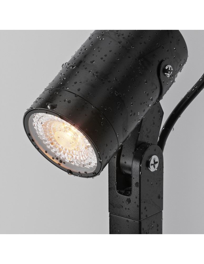 Maytoni Zewnętrzna Scope Ogrodowa 1xGU10 50W IP65 Black O025FL-01B1 Maytoni Zewnętrzna Scope Ogrodowa 1xGU10 50W IP65 Black O025FL-01B1