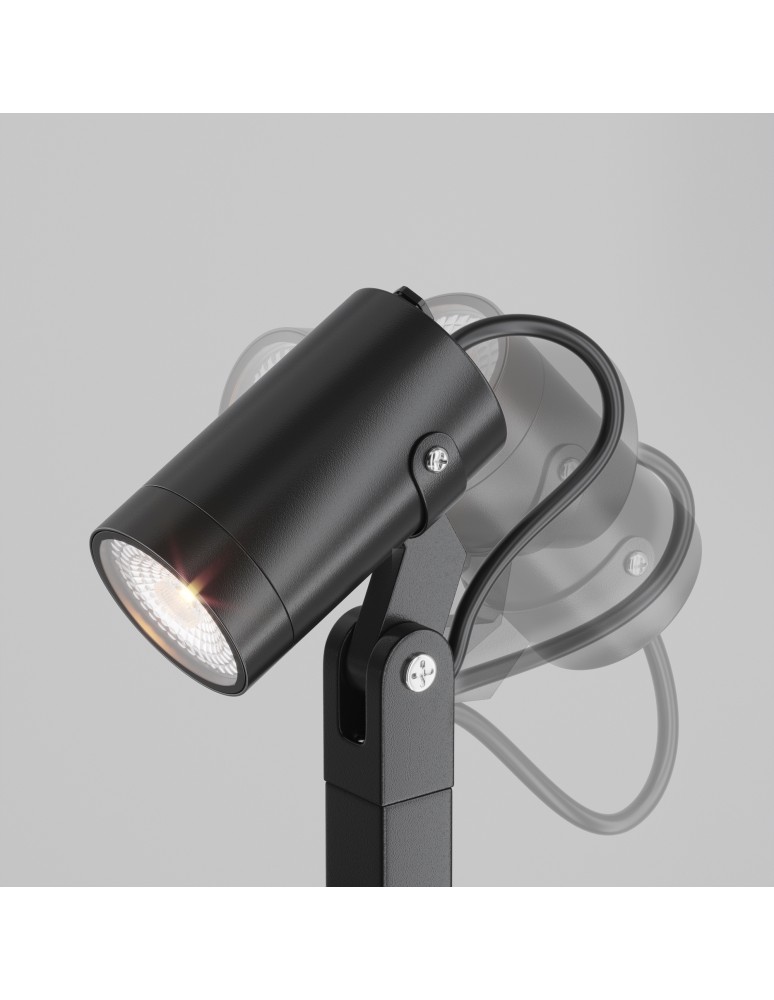 Maytoni Zewnętrzna Scope Ogrodowa 1xGU10 50W IP65 Black O025FL-01B1 Maytoni Zewnętrzna Scope Ogrodowa 1xGU10 50W IP65 Black O025FL-01B1