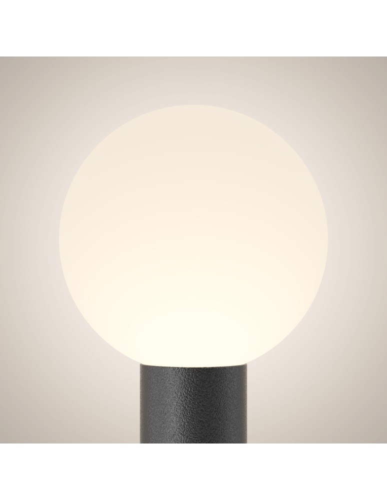 Maytoni Zewnętrzna Bold Ogrodowa 1xE27 60W IP54 Black O598FL-01B