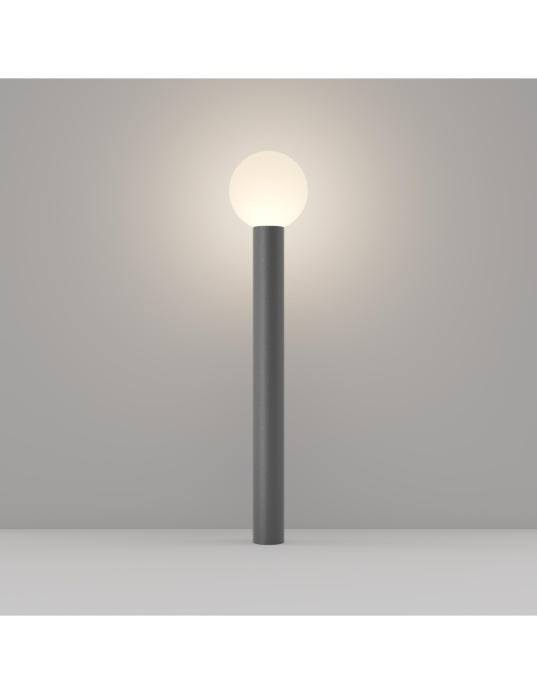 Maytoni Zewnętrzna Bold Ogrodowa 1xE27 60W IP54 Szary O598FL-01GR Maytoni Zewnętrzna Bold Ogrodowa 1xE27 60W IP54 Szary O598FL-01GR