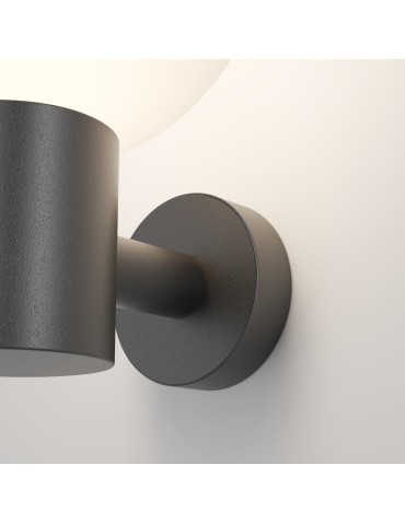 Maytoni Zewnętrzna Bold Kinkiet/Ścienna 1xE27 60W IP54 Black O598WL-01B - produkt 2