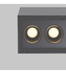 Lampy zewnętrzne sufitowe - Maytoni Zewnętrzna Ares Lampa Sufitowa LED 10W 700lm 3000K IP54 Graphite O309CL-L10GF3K - product 2