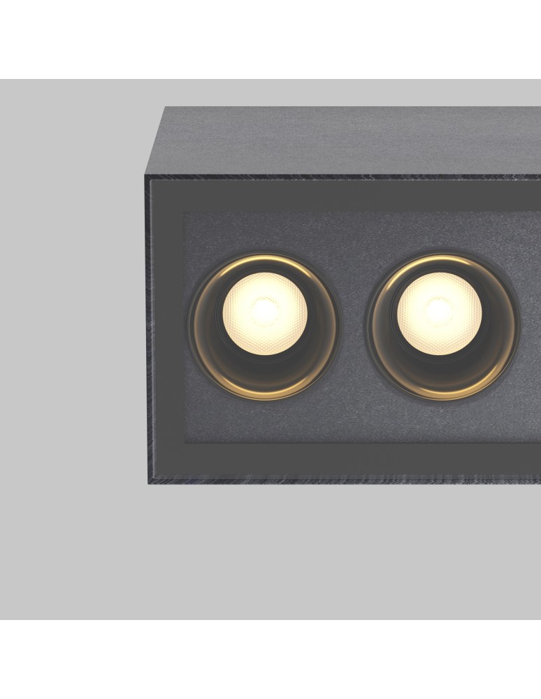 Maytoni Zewnętrzna Ares Lampa Sufitowa LED 10W 700lm 3000K IP54 Graphite O309CL-L10GF3K