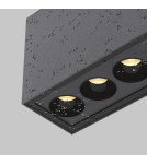 Lampy zewnętrzne sufitowe - Maytoni Zewnętrzna Ares Lampa Sufitowa LED 10W 700lm 3000K IP54 Graphite O309CL-L10GF3K - product 3