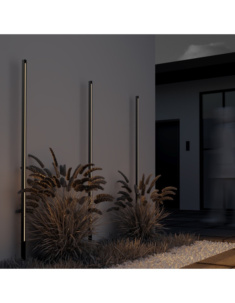 Maytoni Zewnętrzna Pole Ogrodowa LED 24W 1200lm 3000K IP65 Graphite O440FL-L24GF3K Maytoni Zewnętrzna Pole Ogrodowa LED 24W 1200lm 3000K IP65 Graphite O440FL-L24GF3K