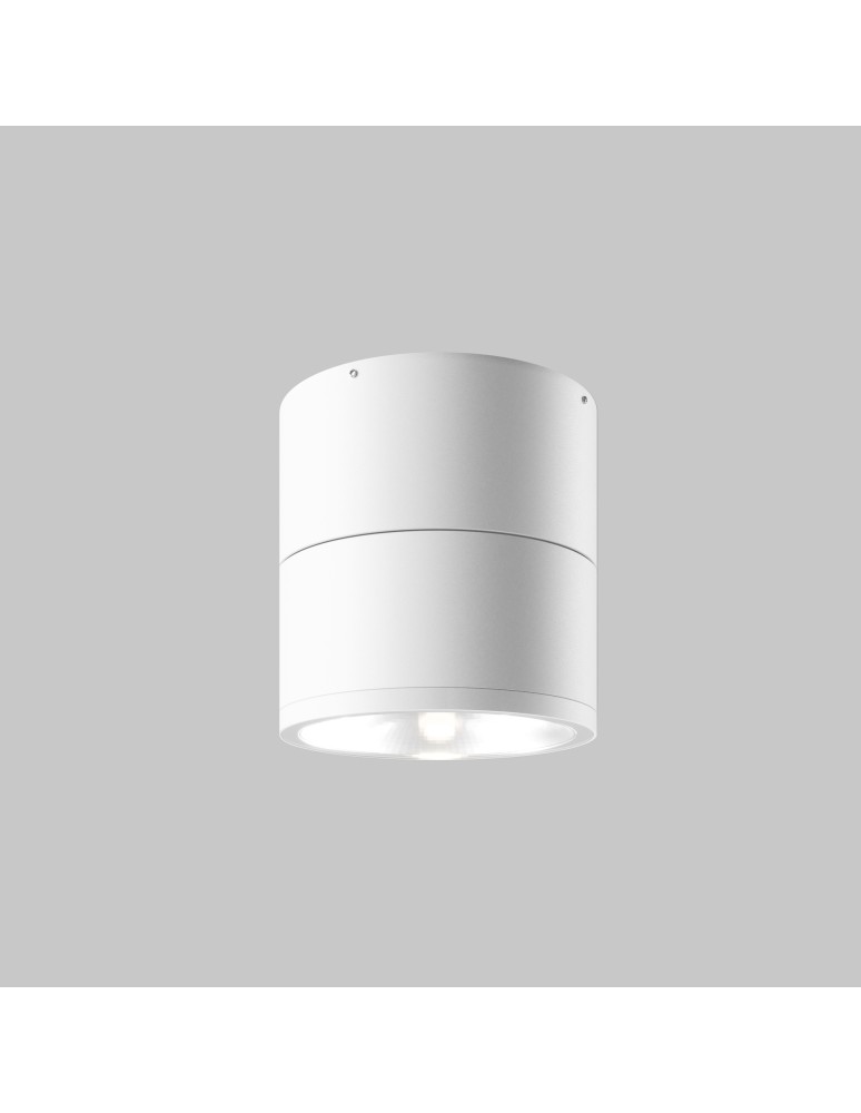 Maytoni Zewnętrzna Spin Lampa Sufitowa LED 12W 1050lm 3000K IP54 Biały O310CL-L12W3K Maytoni Zewnętrzna Spin Lampa Sufitowa LED 12W 1050lm 3000K IP54 Biały O310CL-L12W3K
