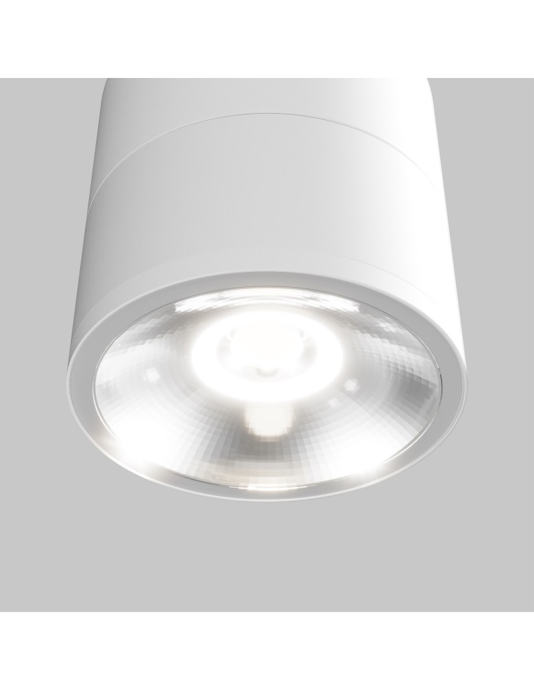Maytoni Zewnętrzna Spin Lampa Sufitowa LED 12W 1050lm 3000K IP54 Biały O310CL-L12W3K Maytoni Zewnętrzna Spin Lampa Sufitowa LED 12W 1050lm 3000K IP54 Biały O310CL-L12W3K