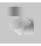 Maytoni Zewnętrzna Spin Lampa Sufitowa LED 12W 1050lm 3000K IP54 Biały O310CL-L12W3K Maytoni Zewnętrzna Spin Lampa Sufitowa LED 12W 1050lm 3000K IP54 Biały O310CL-L12W3K