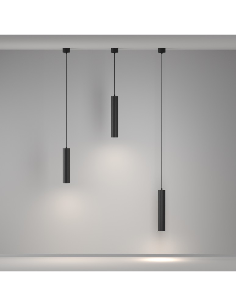 Maytoni Artisan Lampa Wisząca 1xGU10 10W Black P082PL-GU10-B Maytoni Artisan Lampa Wisząca 1xGU10 10W Black P082PL-GU10-B