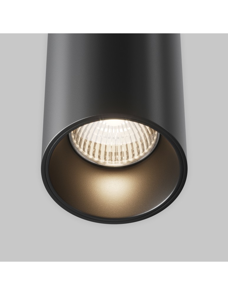 Maytoni Efir Lampa Wisząca Minimalistyczna LED 15W 1230lm 3000K Black P089PL-15W3K-B Maytoni Efir Lampa Wisząca Minimalistyczna LED 15W 1230lm 3000K Black P089PL-15W3K-B