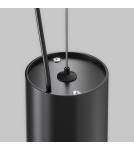 Maytoni Efir Lampa Wisząca Minimalistyczna LED 15W 1230lm 3000K Black P089PL-15W3K-B Maytoni Efir Lampa Wisząca Minimalistyczna LED 15W 1230lm 3000K Black P089PL-15W3K-B