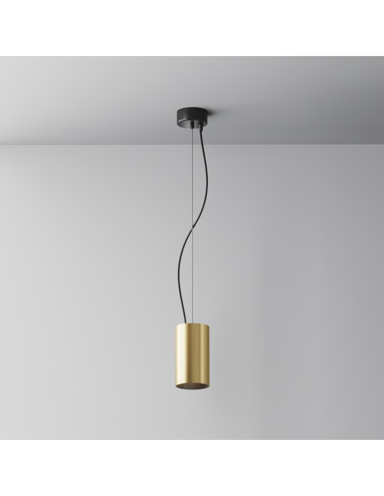 Maytoni Efir Lampa Wisząca Minimalistyczna LED 15W 1230lm 3000K Złoty Mat P089PL-15W3K-MG Maytoni Efir Lampa Wisząca Minimalistyczna LED 15W 1230lm 3000K Złoty Mat P089PL-15W3K-MG