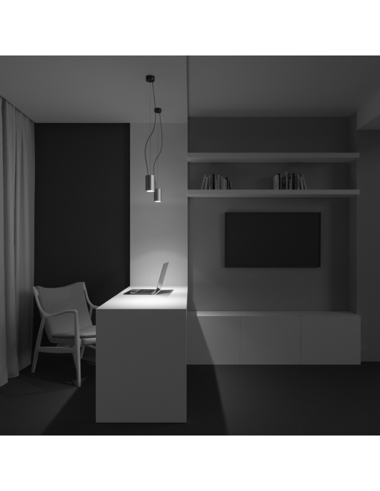 Maytoni Efir Lampa Wisząca Minimalistyczna LED 15W 1230lm 3000K Złoty Mat P089PL-15W3K-MG Maytoni Efir Lampa Wisząca Minimalistyczna LED 15W 1230lm 3000K Złoty Mat P089PL-15W3K-MG