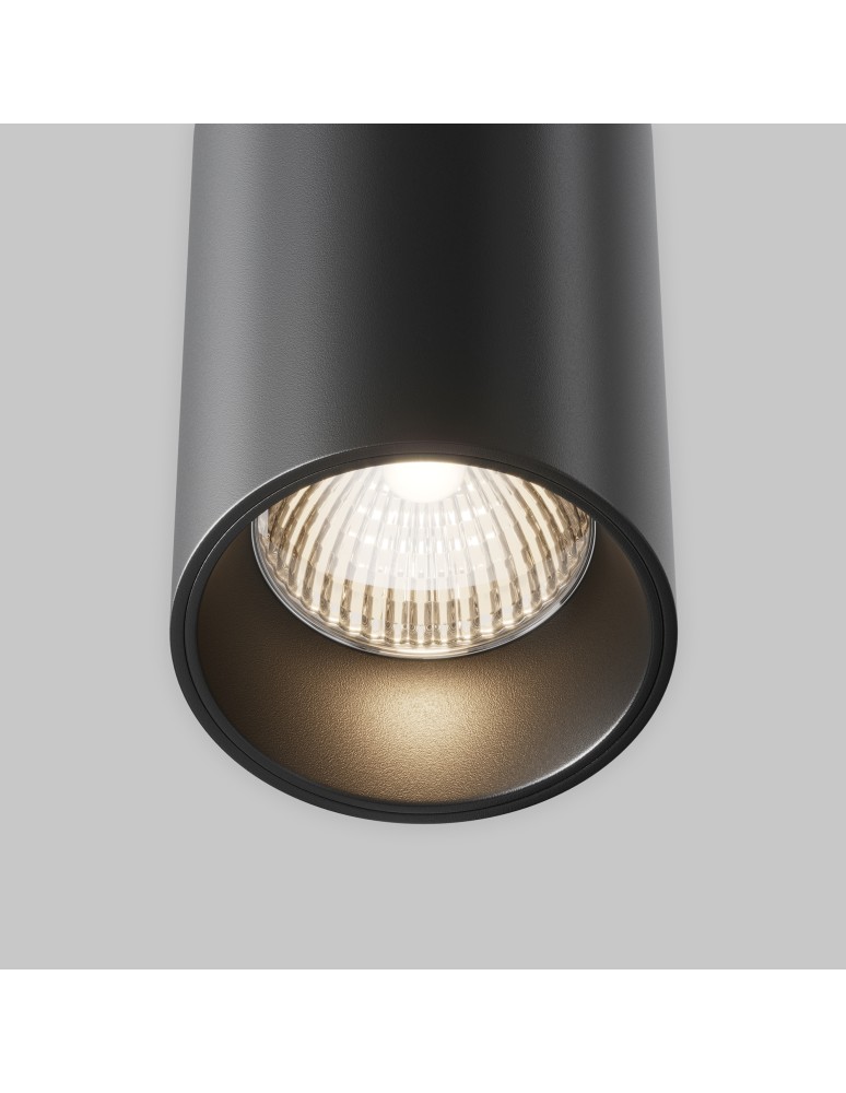 Maytoni Efir Lampa Wisząca Minimalistyczna LED 25W 2180lm 3000K Black P089PL-25W3K-B Maytoni Efir Lampa Wisząca Minimalistyczna LED 25W 2180lm 3000K Black P089PL-25W3K-B