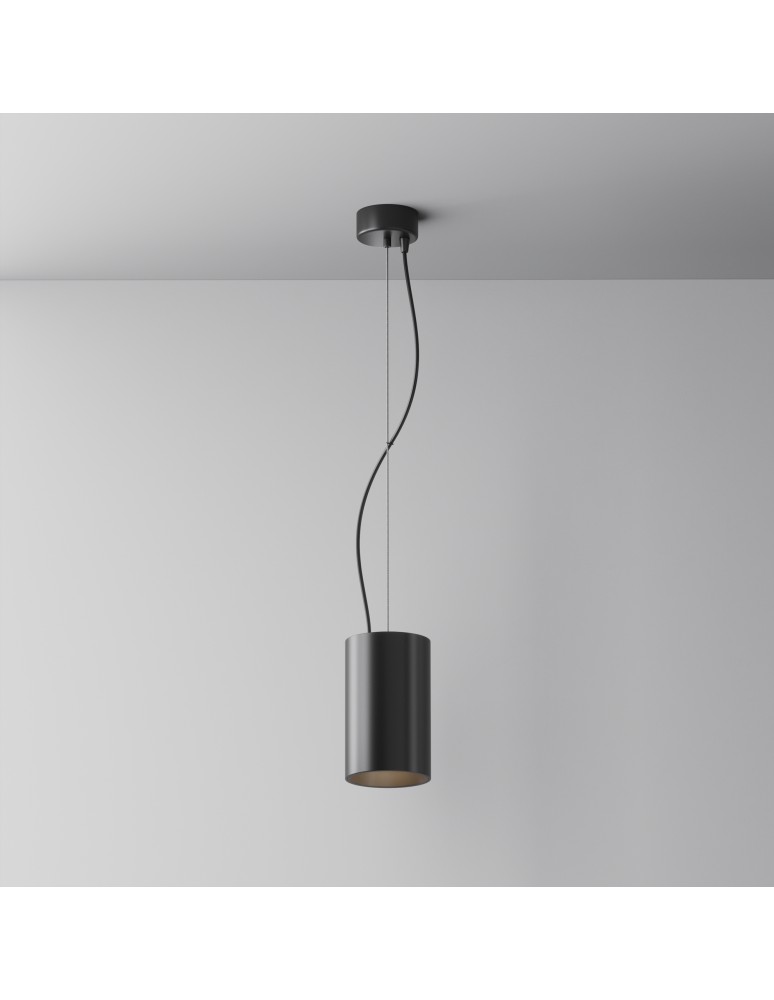 Maytoni Efir Lampa Wisząca Minimalistyczna LED 25W 2180lm 3000K Black P089PL-25W3K-B Maytoni Efir Lampa Wisząca Minimalistyczna LED 25W 2180lm 3000K Black P089PL-25W3K-B