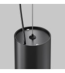 Maytoni Efir Lampa Wisząca Minimalistyczna LED 25W 2180lm 3000K Black P089PL-25W3K-B Maytoni Efir Lampa Wisząca Minimalistyczna LED 25W 2180lm 3000K Black P089PL-25W3K-B