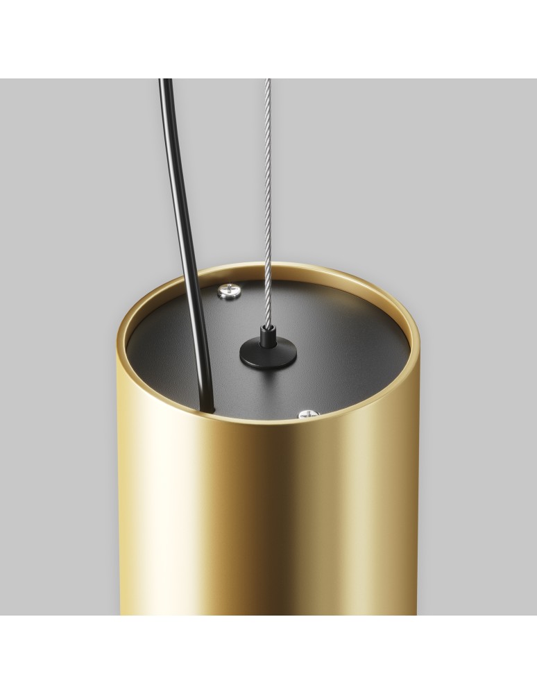Maytoni Efir Lampa Wisząca Minimalistyczna LED 25W 2180lm 3000K Złoty Mat P089PL-25W3K-MG Maytoni Efir Lampa Wisząca Minimalistyczna LED 25W 2180lm 3000K Złoty Mat P089PL-25W3K-MG